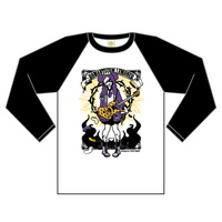 ラグラン7分袖Tシャツ/Romanticism LEMONeD【WH×BK】 | 1