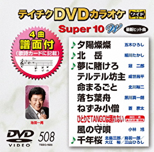 テイチクDVDカラオケ スーパー10 W