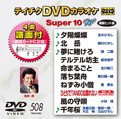テイチクDVDカラオケ スーパー10 W