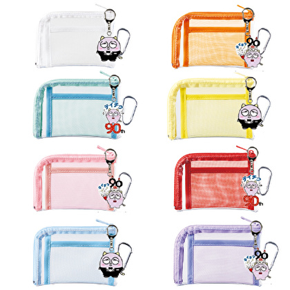 こぶしまるアクリルキーホルダー付きクリアケース