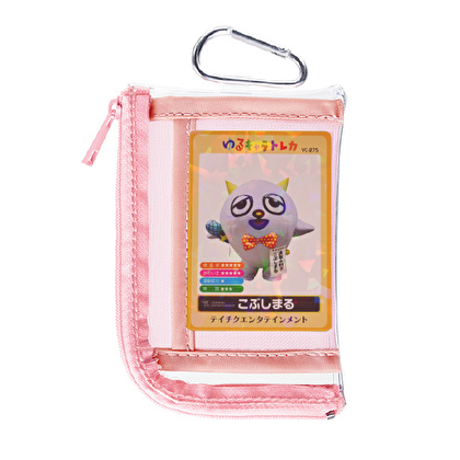 こぶしまるアクリルキーホルダー付きクリアケース