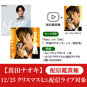 【12/25開催 トーク＆ミニライブ対象】真田ナオキ アナログ盤「Nina」＋「一匹狼のブルーズ」