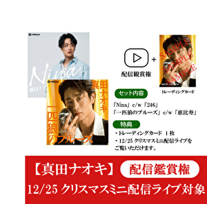 【12/25開催 トーク＆ミニライブ対象】真田ナオキ アナログ盤「Nina」＋「一匹狼のブルーズ」