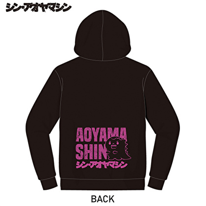 シン・アオヤマシン ジップアップパーカー＜ブラック＞