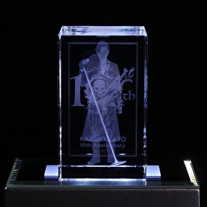 加藤和樹 加藤和樹デビュー10周年メモリアル 3dクリスタルフィギュア テイチクエンタテインメント オンラインショップ