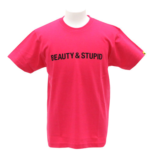 hide Beauty & Stupid Tシャツ