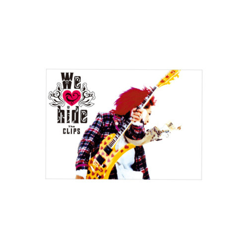 ユニバーサルミュージック We love hide~The Clips~ [DVD]ディスク無傷美品 hide The CLIPS DVD 2枚組 PV MV ミュージックビデオ We LOVE hide X JAPAN